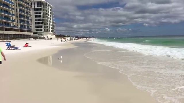 🔴 Чистейший пляж 🔴 ЛАЗУРНАЯ ВОДА Destin Флорида США 26.02.2018 смотреть онлайн