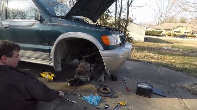 1999 KIA Sportage Brakes And Struts Part 2