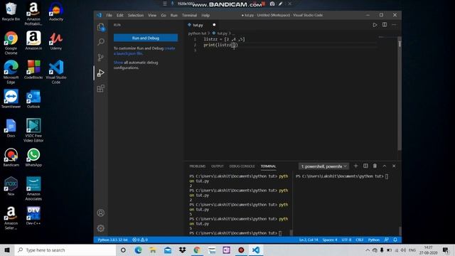Python Index tutorial | Code with Lakshit | Python tutorial #15 смотреть онлайн