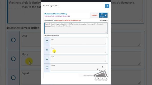 Digiskills AutoCAD Quiz 2 Batch 9 Solution | Digiskills Batch 9 | GTECH TV смотреть онлайн