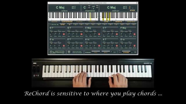 ReChord, an arranger inside your DAW: chord detection, real-time auto-accompaniment and much more.. смотреть онлайн