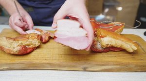 Копченая свиная грудинка. Сравнение: с нитритной солью и без нитритной!