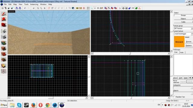 Source SDK (Hammer Editor) - Урок 6 - Создание карты по типу 35hp смотреть онлайн