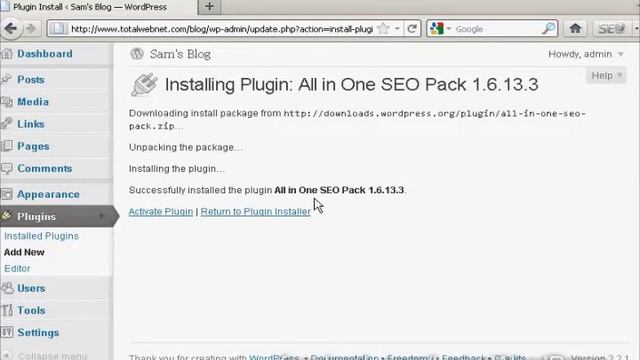 Learn WordPress - How to install plugins on WordPress blogs смотреть онлайн