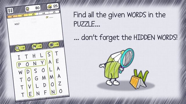 Worchy Word Search Puzzles - Facebook Instant Game