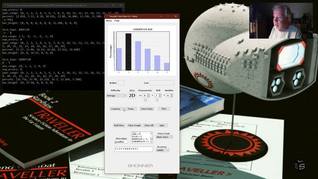 Python: Traveller5 RPG Task Roller App смотреть онлайн