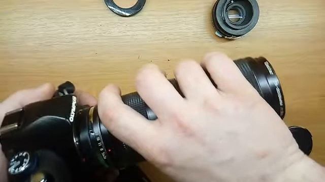 Переходник для установки объективов Minolta MD и OM фотоаппараты системы 4/3 (Olympus, Panasonic) смотреть онлайн