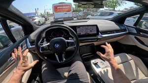 BMW 2 Series Active Tourer PHEV Test Drive POV 2023