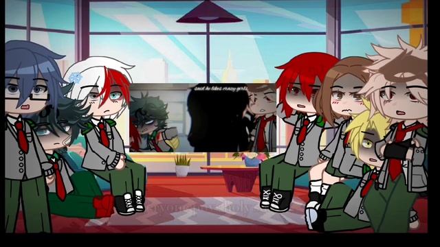 some of class-1A reacts to said he likes crazy girls|MHA|reaction|? смотреть онлайн