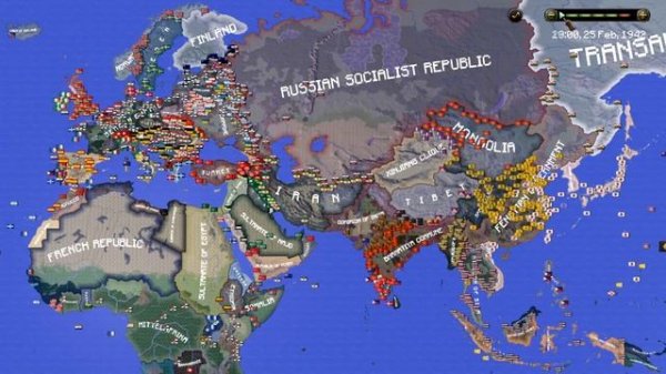 Kaiserreich but Its Minecraft HOI4 - Kaiserreich Hearts of Iron 4 Timelapse