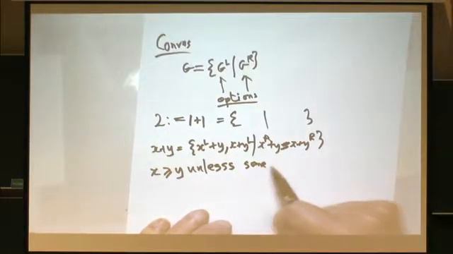 John Horton Conway on Surreal Numbers смотреть онлайн