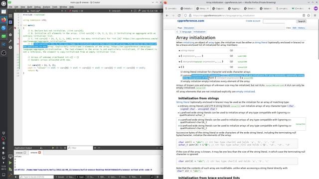 Modern C++ syntax for array initialization - August 2022 - 45c173ac смотреть онлайн