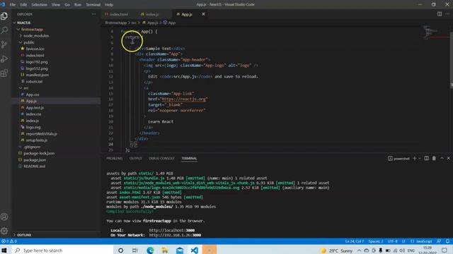 React JS Setup and Functional Component | Hemant Dhanore смотреть онлайн