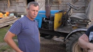 Самодельный трактор 4x4  с двигателем Д-21. Обзор конструкции