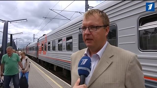 Прошел год со дня „перезапуска» поезда Москва-Таллинн смотреть онлайн