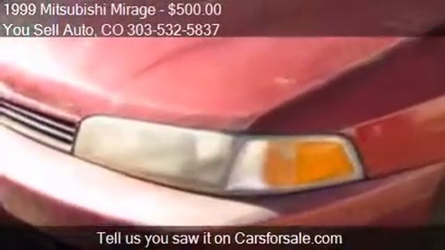 1999 Mitsubishi Mirage for sale in Longmont, CO 80501 at the смотреть онлайн