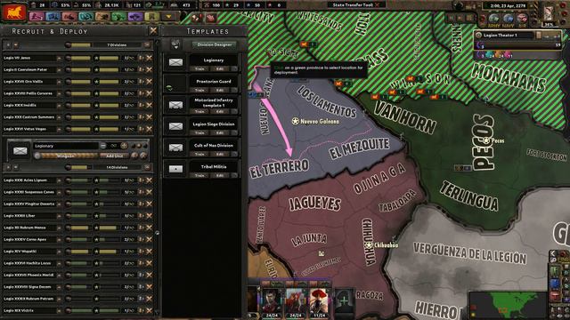 Attacking South || Ep.5 - Old World Blues Caesar's Legion HOI4 Lets Play смотреть онлайн