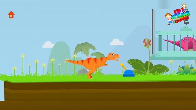 Jurassic Rescue Games For kids - kids cartoon [ Episode #01 ] смотреть онлайн