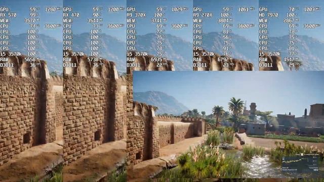 RX 570 vs RX 470 vs R9 370x vs R9 270x vs HD 7970 vs. r9 270x vs. r9 370x vs. rx 470 vs. rx 570 смотреть онлайн