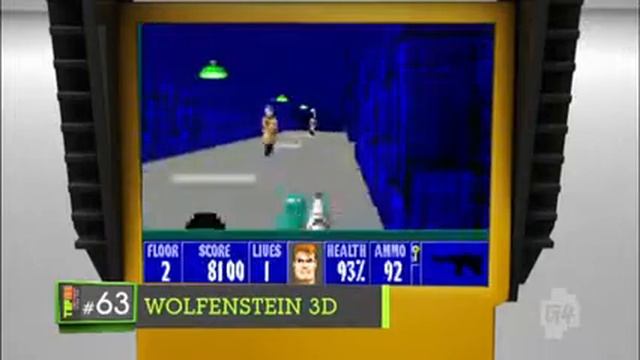 G4 Top 100 GAMES: #63 Wolfenstein 3D смотреть онлайн