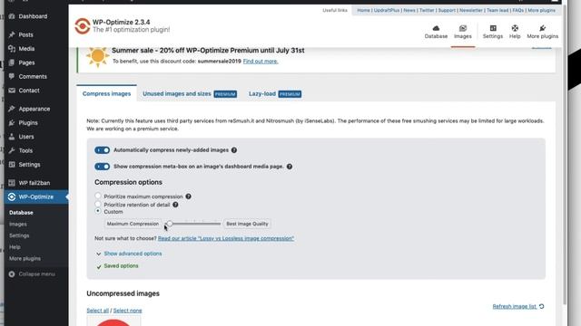 Setup WP-Optimize: Free Database Clean Up & Image Optimization Plugin смотреть онлайн