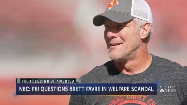 NFL Hall Of Famer Brett Favre Questioned By FBI In Mississippi Welfare Scandal смотреть онлайн