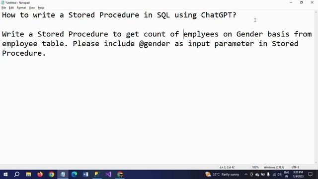 ChatGPT||How to write a SQL Stored Procedure? смотреть онлайн