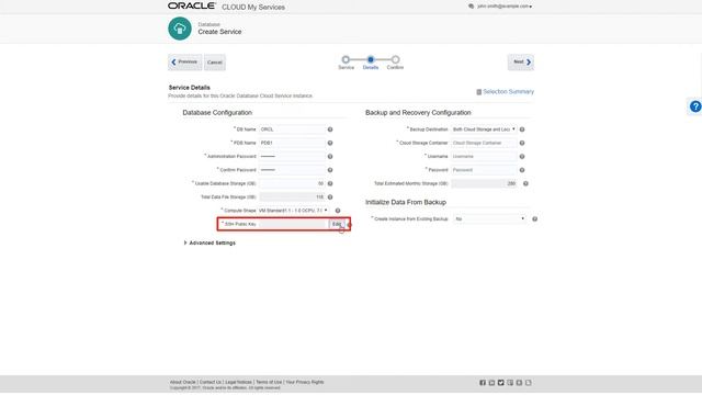 Creating an Oracle Database Cloud Service Deployment on Oracle Cloud Infrastructure смотреть онлайн