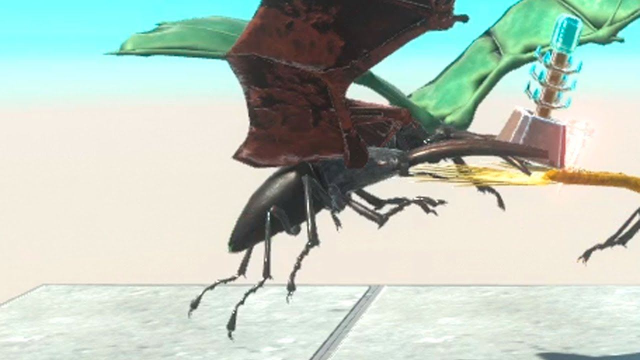 Flying Giant Stag Beetle Vs EVERY UNIT - Animal Revolt Battle Simulator