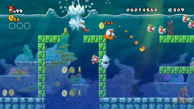 New Super Mario All Stars HD: Super Mario Bros 1 REMAKE 100% Mundo 5, 6, 7 y 8 смотреть онлайн