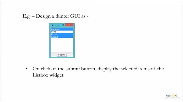 Python - tkinter Listbox смотреть онлайн