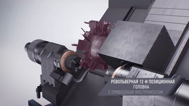 Высокоточный токарный ОЦ модели TM-160 смотреть онлайн