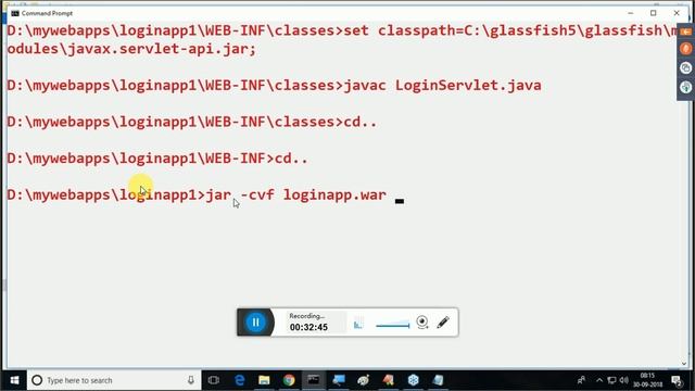 GlassFish 5 Server installation Process | | Web Applications Tutorial by- Nagoor Babu Sir 30-09-18 смотреть онлайн