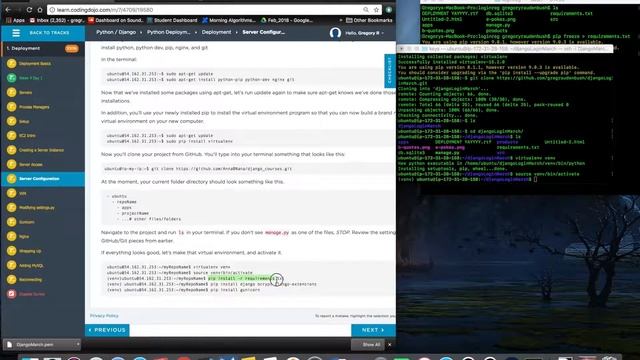 Python Django Deployment смотреть онлайн