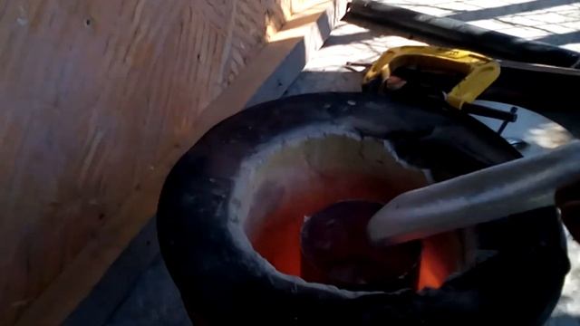 Плавка алюминия газом смотреть онлайн