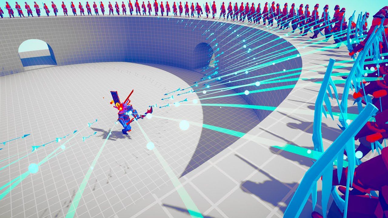EMPEROR IN THE ARENA against RANGED UNITS | TABS - Totally Accurate Battle Simulator смотреть онлайн