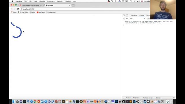Angular Material Progress Spinner смотреть онлайн