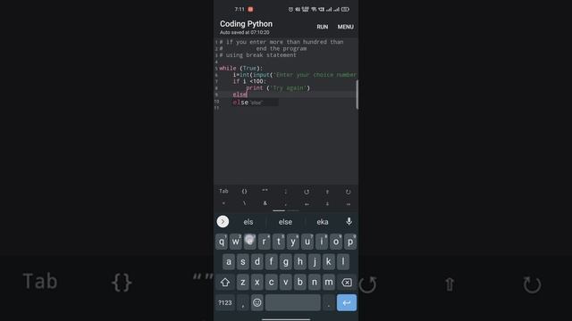 Break function in python | coding knox смотреть онлайн