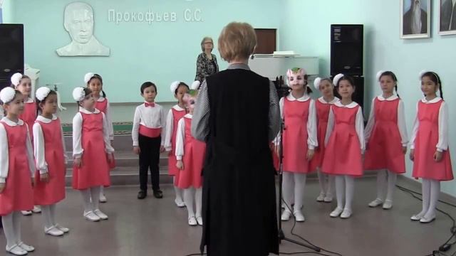 79166 хор «Campanella» Детская музыкальная школа №3 им. С.С. Прокофьева г. Астана, Казахстан смотреть онлайн