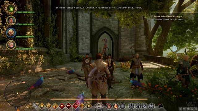Dragon Age: Inquisition - Solas & Morrigan argue about Dread Wolf смотреть онлайн