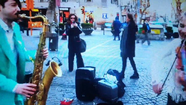 Super "CALM DOWN" - Sax & Violin| Karolina Protsenko and Daniele#subscribe #viralvideo #foryou смотреть онлайн