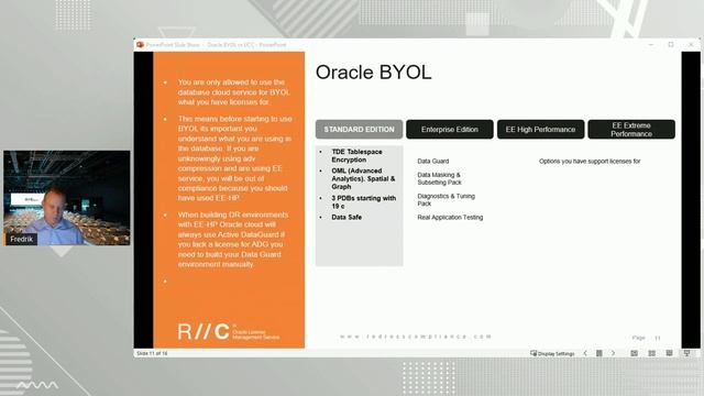 Oracle Bring Your Own License - Mapping licenses to cloud смотреть онлайн