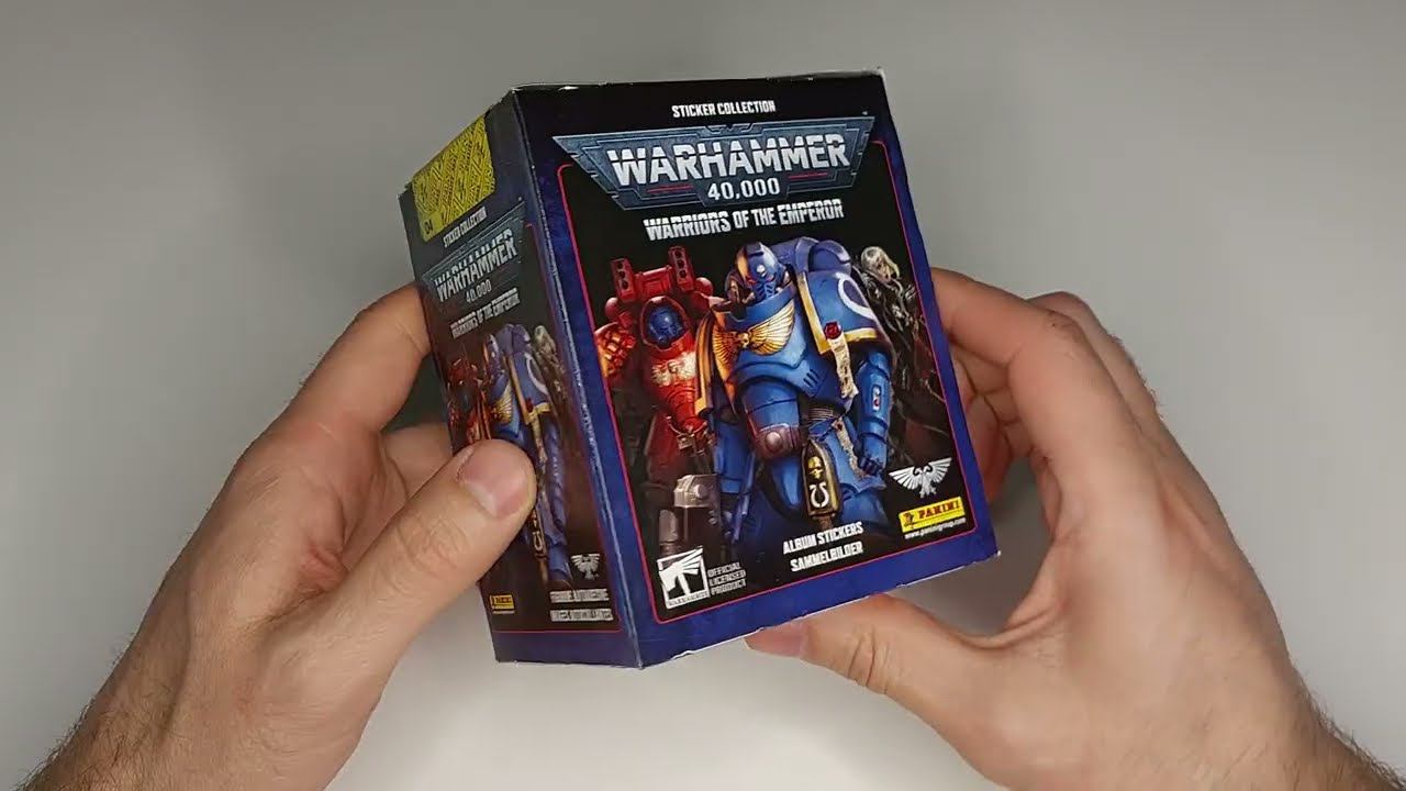 Бокс Panini WARHAMMER 40,000 смотреть онлайн