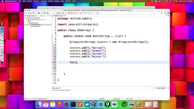 Day-2 Java Code Snippet Explanation смотреть онлайн