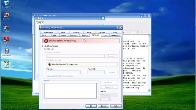 How to digitally sign a PDF document by importing the certificate from file смотреть онлайн