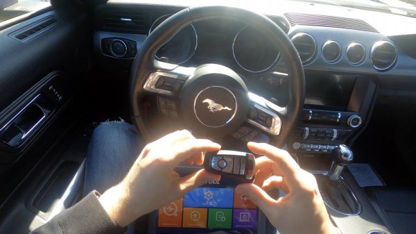 Программирование ключа Ford Mustang при полной утере. Xtool H6 PRO.