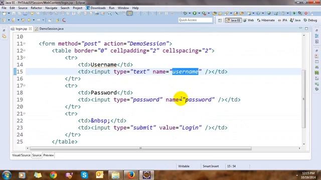 Session in JSP-Servlet смотреть онлайн