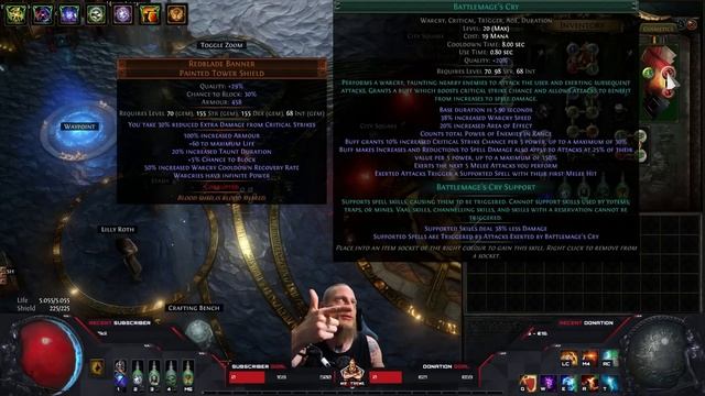 [PATH OF EXILE | 3.22] – ORIGINAL SIN STRENGTH STACKING WANDER – 1B+ DPS GLASS CANNON! смотреть онлайн