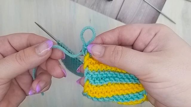 Простые красивые ТАПОЧКИ - СЛЕДКИ на 2-х спицах. Подробный мастер класс смотреть онлайн