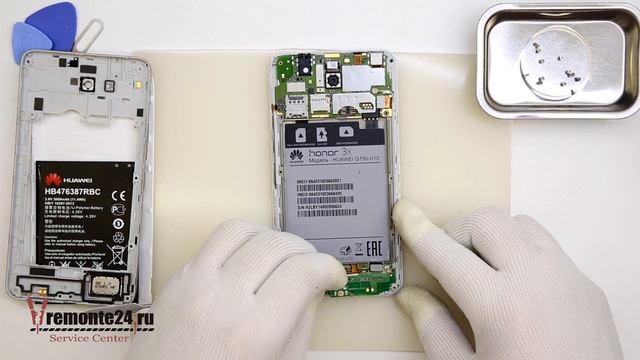 How to disassemble ? Huawei Honor 3X G750-U10 Take apart Tutorial смотреть онлайн